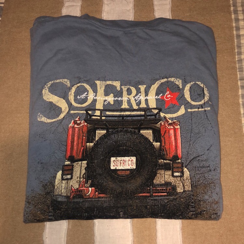 Southern Fried Cotton long sleeve jeep tshirt